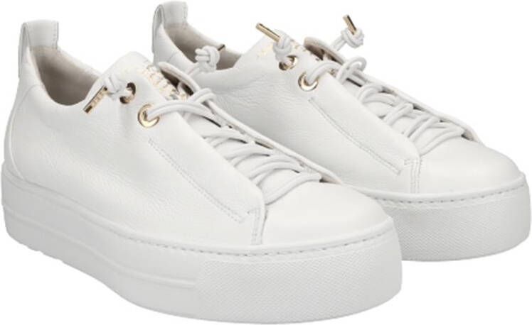 PAUL GREEN Lage Sneakers Dames 5017 Maat: 42 Materiaal: Leer Kleur: Wit - Foto 17