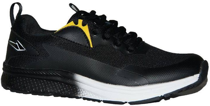 Piedro Sport Agassi Sneakers Zwart Vetersluiting Wijdtemaat Schoen Valt kleiner: bestel een maat groter - Foto 2