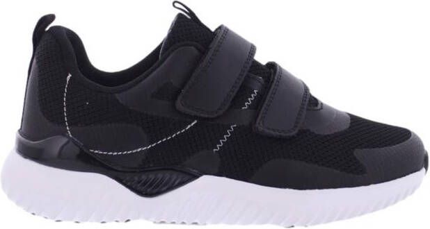 Piedro Sport Ake Sneakers Zwart Klittenbandsluiting Wijdtemaat Schoen Valt kleiner: bestel een maat groter - Foto 2