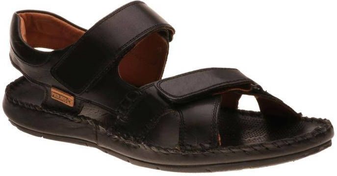 Pikolinos Zwarte herensandaal Comfortabele haak- en lusluiting - Foto 6