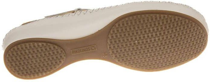 Pikolinos Vallarta Leren Sandaal White Dames - Foto 9