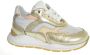 Pinocchio P1447 Lage sneakers Leren Sneaker Meisjes Goud - Thumbnail 4