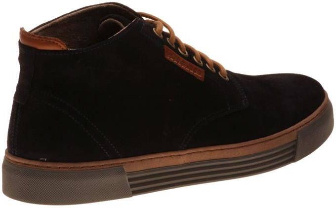 Gabor Moderne hoge suède sportsneakers Blue Dames - Foto 4