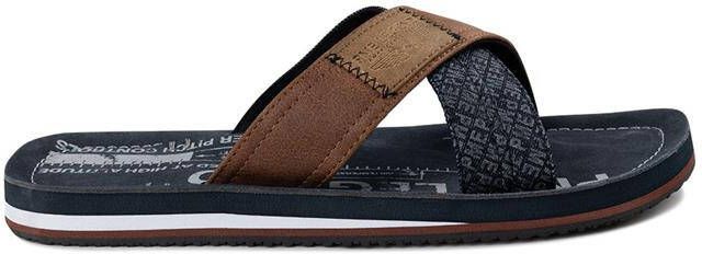 PME Legend Bruine Lichtgewicht Denim Slipper Haig Brown Heren - Foto 10
