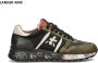 Premiata Lage Veterschoenen met Verhoogde Middenzool en Logo Meerkleurig Heren - Thumbnail 5