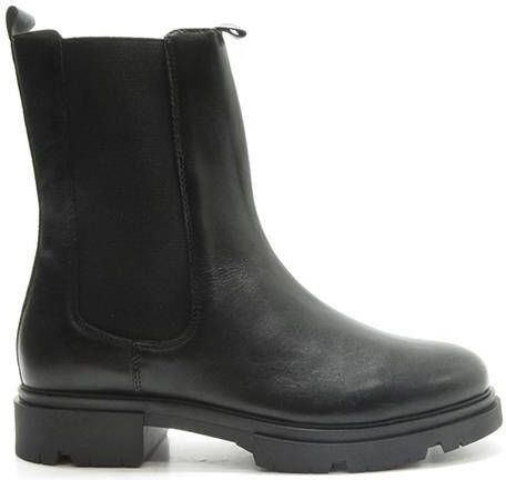 PS Poelman Sophie leren chelsea boots zwart