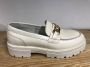 PS Poelman Rockland chunky leren loafers met ketting off white - Thumbnail 2