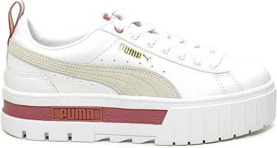 PUMA Mayze Lth Wn Lage sneakers Leren Sneaker Dames Wit - Foto 6