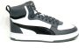 PUMA Caven 2.0 Mid Unisex Sneakers White- Black-Strong Gray- Silver - Thumbnail 4