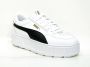 PUMA Karmen Rebelle Dames Sneakers White Black - Thumbnail 5