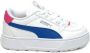 PUMA Karmen Rebelle Sneaker Meisjes Wit blauw roze - Thumbnail 4