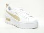Puma Mayze Wedge sneakers wit goud - Thumbnail 4