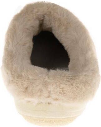 Q Fit Roan Blauwe Vilten Open Dames Pantoffels Blauw - Foto 4