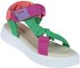 Red Rag sandalen roze groen Meisjes Textiel All over print 31 - Thumbnail 4