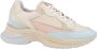 RED-RAG Lage Sneakers Dames 76638 Maat: 39 Materiaal: Leer Kleur: Beige - Thumbnail 5