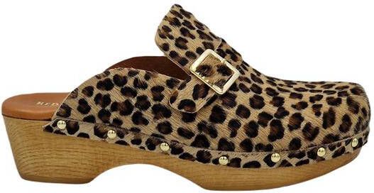 RED-RAG Clogs Dames 79608 Maat: 37 Materiaal: Ponyhair Kleur: Bruin - Foto 11
