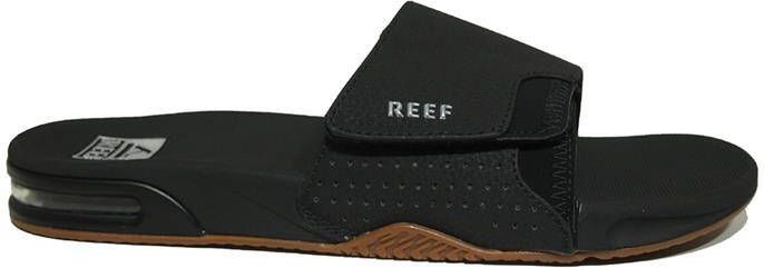 Reef Fanning Slideblack Silver Heren Slippers Zwart Zilver - Foto 13