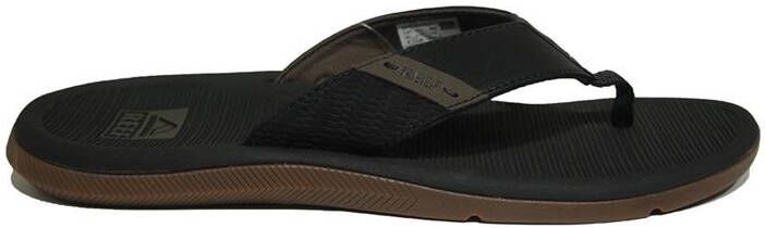 REEF Zwarte Teenslippers Santa Ana - Foto 6