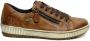 Remonte Plateausneakers vrijetijdsschoen halfschoen veterschoen met buitenrits - Thumbnail 3
