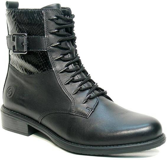 Remonte Groene Leren Veterschoenen voor Dames Green Dames - Foto 6