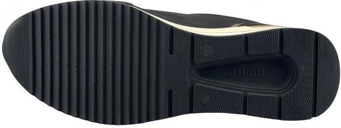 Remonte Stijlvolle Comfort Sneaker met Gouden Accenten Black Dames - Foto 16