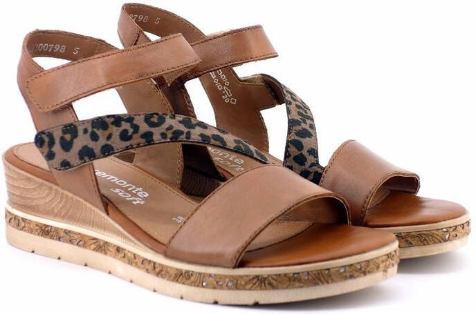 Remonte NU 21% KORTING Sandaaltjes in stijlvolle luipaard look - Foto 3