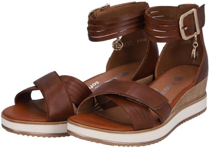 Remonte Sleehaksandaaltjes ELLE-Collection met klittenbandsluiting - Foto 4