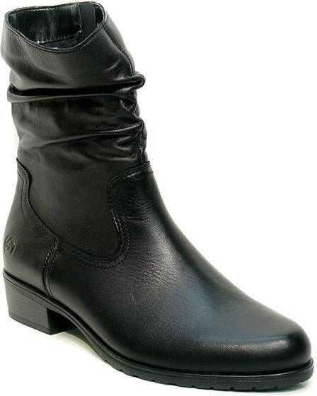 Remonte Elegante Zwarte Leren Laarzen Black Dames - Foto 6