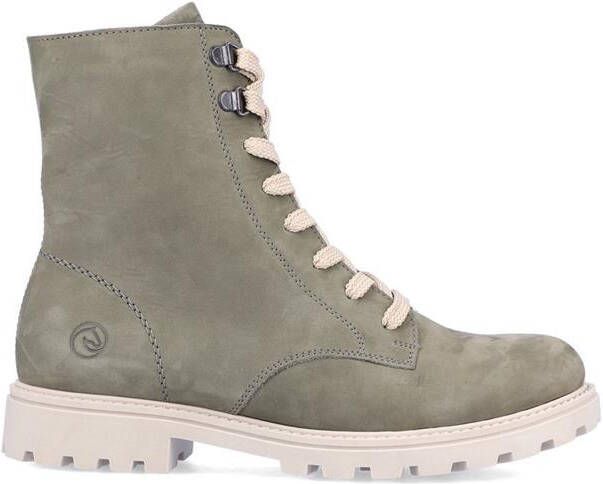 Remonte Hoge veterschoenen met gestempeld logo - Foto 3