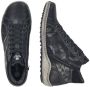 Remonte Dames Veterboot R1480 02 Zwart Combi - Thumbnail 2