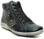Remonte Dames Veterboot R1484 02 Zwart Combi - Thumbnail 3