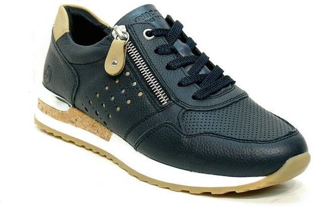 Remonte Zachte Sneaker Blauwe Combinatie Stijlvol Comfort - Foto 11