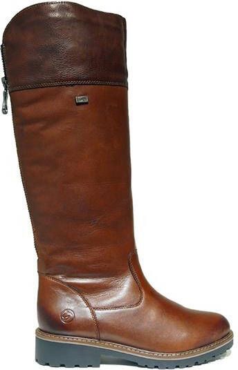 Remonte Stijlvolle Bruine Lange Hoge Laarzen voor Dames Brown Dames - Foto 8