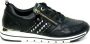 Remonte Zwarte Trendy Sneaker Veter Rits - Thumbnail 3