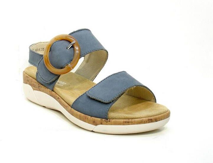 Remonte Sandalen sleehak sandaal zomerschoen met uitneembaar voetbed - Foto 9