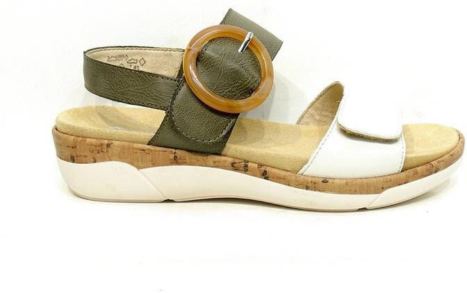 Remonte Sleehaksandaaltjes zomerschoen sandaal met bandjes praktische klittenbandsluitingen - Foto 4