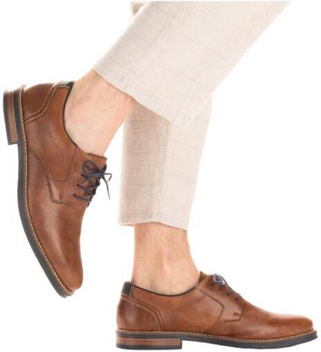 Rieker Veterschoenen met fijne perforatie aan de zijkant vrijetijdsschoen lage schoen veterschoen - Foto 6