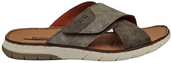 Rieker Slippers zomerschoen slippers klittenbandschoen met klittenbandjes - Foto 11