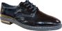 Rieker Zwarte veterschoenen met subtiel gouden detail Black Heren - Thumbnail 5
