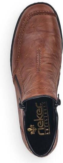 Rieker Comfortabele leren veterschoen voor dames Brown Dames - Foto 6