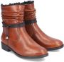 Rieker Warmgevoerde Leren Laars voor Dames Bruin Dames - Thumbnail 4
