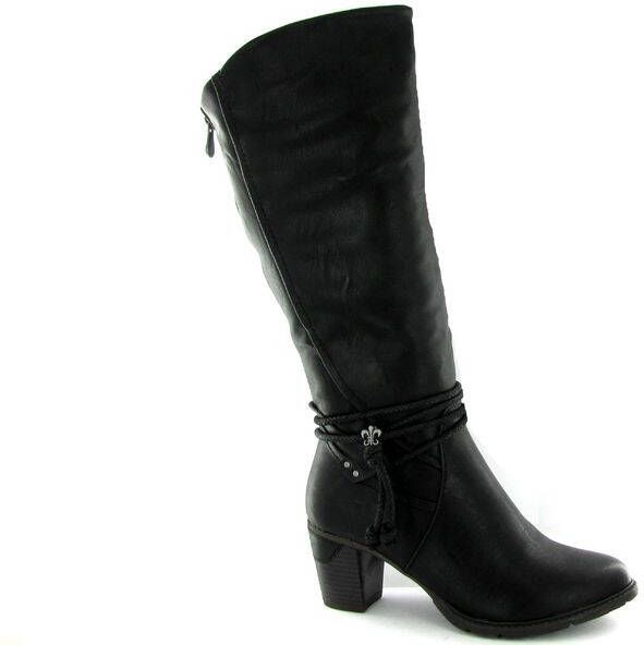 Rieker Laarzen lange laarzen met decoratieve banden xl-schacht - Foto 3