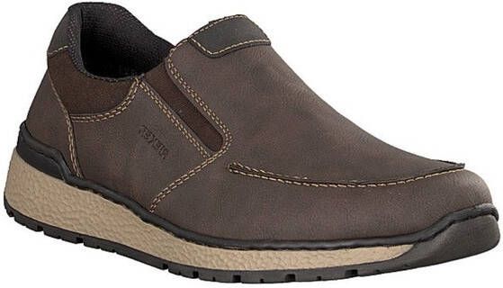 Rieker Heren instapschoenen Sportief donkerbruin - Foto 8