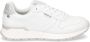 Rieker Witte Stoffen Sneakers Modieuze Schoenen voor Vrouwen White Dames - Thumbnail 5