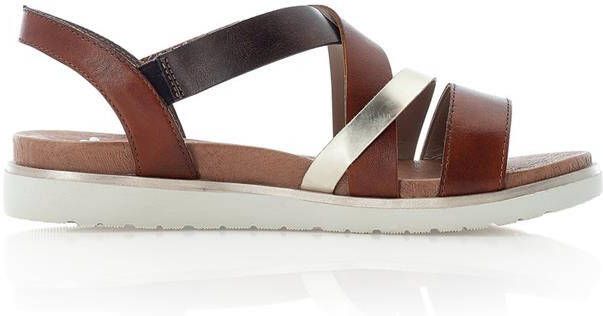 Rieker dames sandaal Cognac - Foto 3