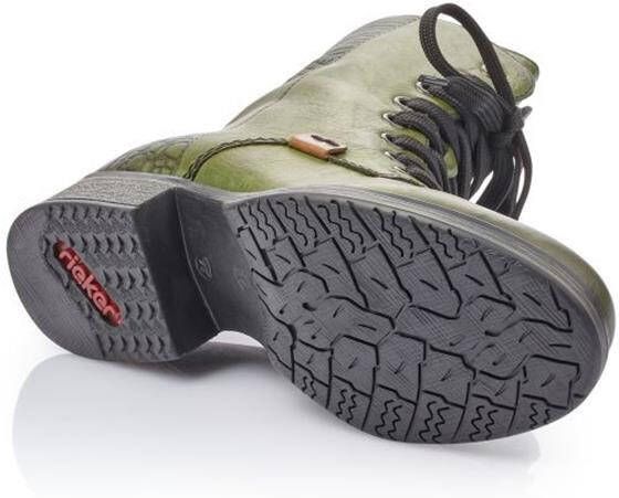 Rieker Zacht gevoerde Veterschoenen Grijs Dames - Foto 3