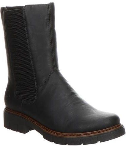 Rieker Comfortabele Chelsea Boot voor Modebewuste Vrouwen Black Dames - Foto 13