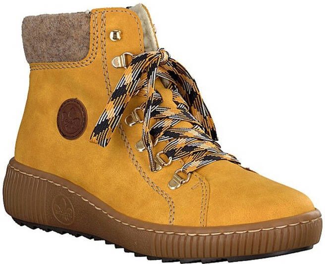 Rieker Winterlaarzen met uitneembaar voetbed van textiel - Foto 4