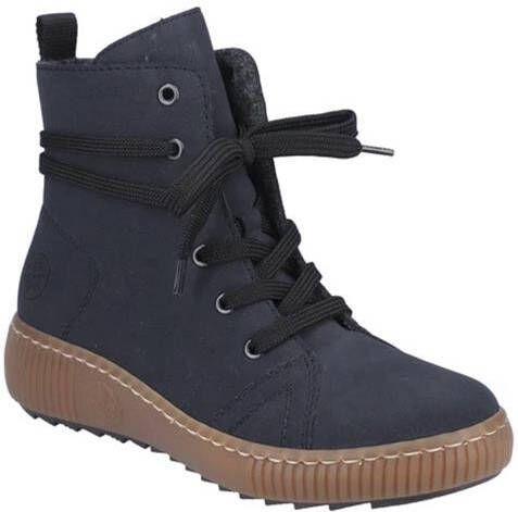 Rieker Veterboot Z6637-14 Blauw Fleece Lining 7½ - Foto 5