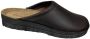 Rohde Heren Pantoffels in Leder (Zwart) - Thumbnail 6